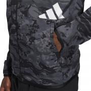 Sudadera con capucha adidas FreeLift Camouflage Training
