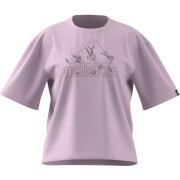 Camiseta de mujer adidas graphique Soft Floral Logo