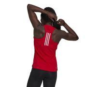 Camiseta de tirantes para mujer adidas Primeblue Designed 2 Move 3-Stripes Sport
