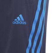 Pantalón corto infantil adidas Aeroready Primegreen 3-Stripes Woven