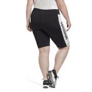 Pantalones cortos de mujer Reebok Linear Logo Fitted Grande Taille