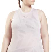 Camiseta de tirantes semiabierta de mujer Reebok (Grandes tailles)